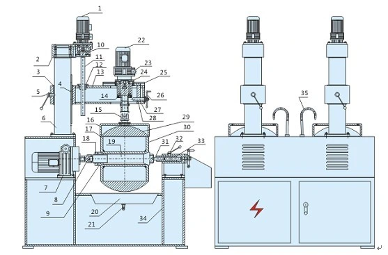 Ball Valve Ball Lapping Machine Polishing Grinding Surface Q300