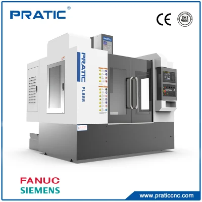 Präzisionsmetallbearbeitungs-3-Achsen-CNC-Bearbeitungszentrum zum Fräsen, Bohren, Gewindeschneiden Vmc855/1165/1375